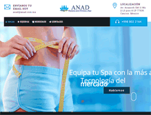 Tablet Screenshot of equipoparaspa.com